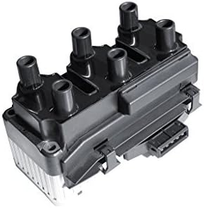 DEAL AUTO ELECTRIC PARTS Set of 1 Ignition Coil Compatible With Volkswagen Corrado EuroVan Golf Jetta Passat 2.8L V6 Replacement For 021905106