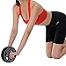 Ab Wheel Roller,For Full Body Exercise, strengthen & tone abs, shoulders, arms, and back.Comfortable plastic grips. Effectively develop & strengthen the stomach area