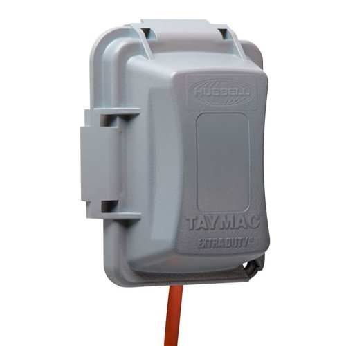 Taymac MM420G Bell 1-Gang Non-Metallic Weatherproof In-Use C