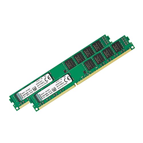 Kingston Technology 16GB Non-ECC CL11 DIMM 1600MHz DDR3 RAM (KVR16N11K2/16) - Kit of 2