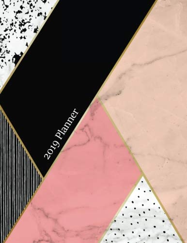 2019 Planner: Marble Gold Weekly Planner 2019 | Weekly Views with To-Do Lists, Funny Holidays & Inspirational Quotes | 2019 Organizer with Vision ... Planner, Organizer, Agenda and Calendar) by Vanguard Notebooks