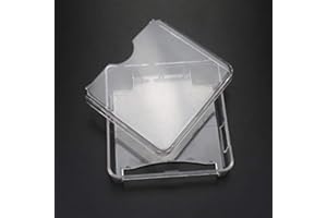 GGZone Hard Protective Shell Crystal Case for Gameboy Advance SP GBA SP (Clear)