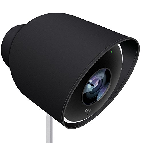 Silicone-Cover-for-Nest-Cam-Outdoor-Security-Camera-APPHOME-Camera-Skin-Case-Protect-and-Camouflage-Nest-Cam-Outdoor-UV-Protection-Weather-Resistant-Silicone-Skins-Black