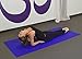 Yoga Accessories Extra Wide and Extra Long 1/4'' Thick Deluxe Yoga Mat (Purple)