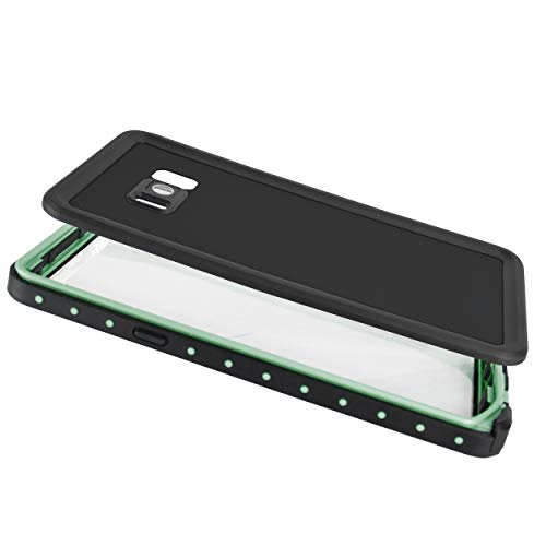 for Samsung Galaxy S8 Case, Waterproof Case, 6oodeals Underwater Case Snowproof Shockproof Dirtproof Cover (Black) - Thumbnail 3