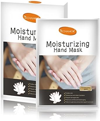 Techamor Hand Moiturizing Peeling Mask Repair Damaged Skin 1BOX - 2PAIR