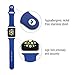 iXCC [3 Pieces] 42mm Apple Watch Band Soft Silicone Series 2 Series 1 Men Women [2 Lengths] Large/Small Wrist Strap Replacement - Royal Blue