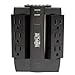 Tripp Lite SWIVEL6 6 Outlet Surge Protector Power Strip, 3 Rotatable Outlets, Black, Lifetime Limited Warranty & Dollar 20,000 Insurance, 120 Volts