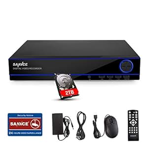 Amazon.com: SANNCE 16CH H.264 1080N CCTV DVR Recorder with