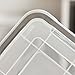 IRIS USA 46 Quart WEATHERPRO Plastic Storage Box with Durable Lid and Seal and Secure Latching Buckles, Clear with Black Buckles, 1 Pack