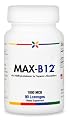 MAX-B12 Vitamin B12 Lozenges: Each Tiny Cherry Flavored Lozenge Provides 1000 mcg of 100% Methylcobalamin, Clinically Proven to Be The Most Active and Most Effective Form of B12 for Cognitive Support, A Healthy Nervous System and Healthy Sleep Patterns. M