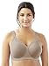 Glamorise Women's Plus Size T-Shirt Bra with Seamless Straps, Beige, 42DD