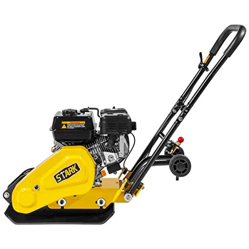 STKUSA 6.5HP Gas Vibration Compaction Force Industry Plate Compactor Construction 2360Lbs Force