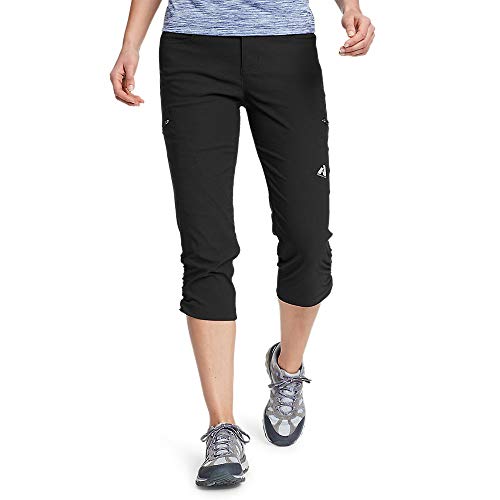 Eddie Bauer Women's Guide Pro Capris, Black Regular 6 Pricepulse