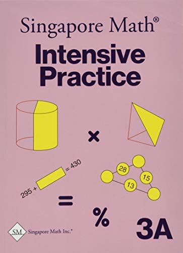 Singapore Math 3 Books Set for Grade 3 - Singapore Math Intensive