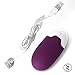 Something Sexy Cordless Vibrating Arousal Wand, Mighty Mousette is USB Rechargeable, has 3 Speeds and 7 Variations, is a Waterproof Bullet Massager