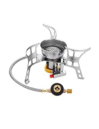 ENKEEO 3000W Portátil Camping Estufa Plegable Moch