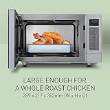 Panasonic NN-CT57JMBPQ Slim Microwave Oven & Grill 27L 1000W Silver view 3