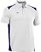 Under Armour Men's Team Colorblock Polo, White/Royal, Large