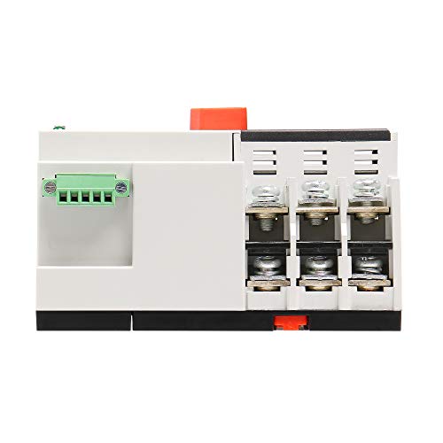GAEYAELE W2R3P 110V Din Rail Mounted Automatic Transfer Switch Three