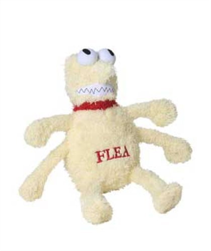 Multipet’s 6-Inch Plush Flea Dog Toy, Medium, My Pet Supplies