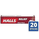 HALLS Cough Drops, (Cherry, 9 Drops, 20-Pack)