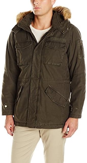 guess parka mens