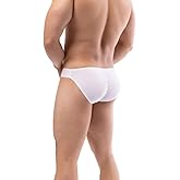 Summer Code Mens Bikini Briefs Soft Breathable Bulge Pouch Underwear Micro Mesh Panties Scrunch Butt Underpants
