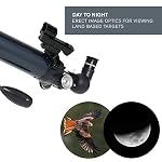41XvTEfbFwL. SS150 Celestron-AstroMaster-70AZ-Telescope-Refractor-Telescope-Fully-Coated-Glass-Optics-Adjustable-Height-Tripod--BONUS-Astronomy-Software-Package