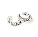 IrbingNii Ear Cuffs Ear Cuff with Crystal Cartilage Silver Earcuffs Earrings Helix Earring Cuff Studs Earcuff