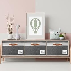 GhvyenntteS Extra Large Storage Bins with