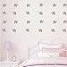 Set of 36 Cute Elephant Wall Stickers – Removable Vinyl Decals for Kids Room, Baby Nursery, or Playroom – Adorable Animal Art for Bedroom Decor and DIY Mural Projects (Light Gray)