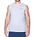 Under Armour Men's Threadborne Siro Muscle Tank, White/Overcast Gray, Medium