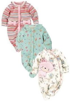 next girls babygrows
