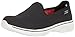 Skechers Performance Women's Go Walk 4 Majestic Walking Shoe,Black/White,8 M US