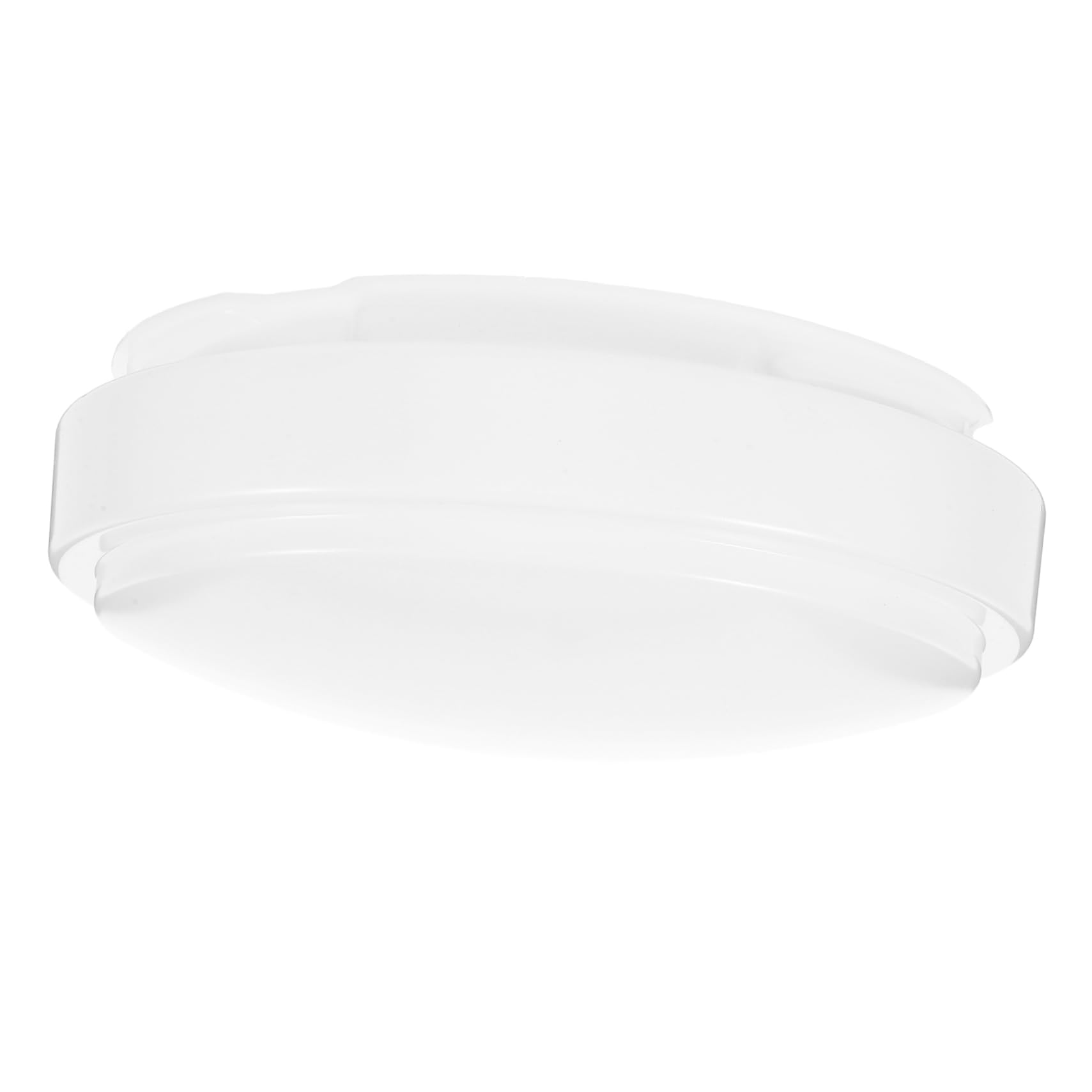 HOUDERCO Ceiling Lamp Shade Round Protector Covers for Kitchen and Bathroom Replacement Light Covers Stylish Design Circular Shape Opening