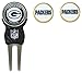 Team Golf NFL Green Bay Packers Divot Tool Pack With 3 Golf Ball Markers Divot Tool with 3 Golf Ball Markers Pack, Markers are Removable Magnetic Double-Sided Enamel