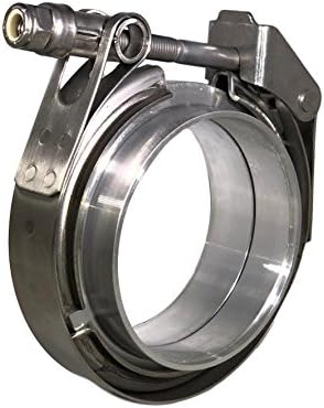 V-Band Clamp with Aluminum Flange for 3.50" Outside Diameter Hose Coupling Part Number- 252005