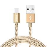 USB 3.1 Type C Cable, EnGive 6.6ft(2m) Braided Type C USB to USB 2.0 Charging and Data Sync Cable for 12.2