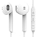 Wizz aa-38 Earbuds in Ear Headphones with Microphone Mic and Remote Control Earphones for Apple iPhone 6S/6 Plus/5S/5/4S/4/Se/5C/iPad/iPod 7/8/7S/Ios Earpods - 2 Piece