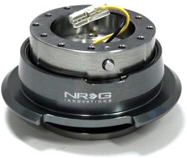 NRG Steering Wheel Quick Release Gen 2.8 Gun Metal Diamond Cut (Part: SRK-280GM) Free Standard Shipping