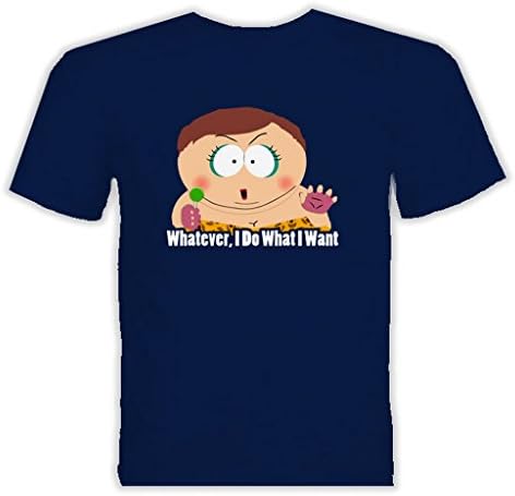 BrooklynSteez Men's South Park I Do What I Want T Shirt Small Navy