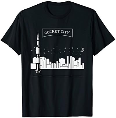 rocket cityshirt alabama huntsville space moon aerospace T-ShirtOEKO-TEX STANDARD 100
