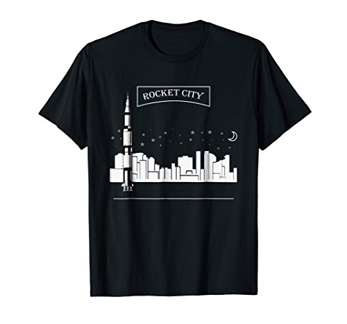 rocket cityshirt alabama huntsville space moon aerospace T-ShirtOEKO-TEX STANDARD 100