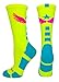 MadSportsStuff Light Speed Athletic Crew Socks (Multiple Colors)