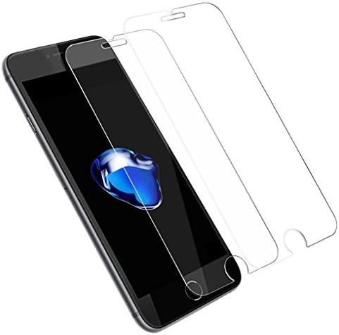 iPhone 7 Plus Screen Protector, Elimfilm 0.22mm 9H Tempered Glass Protector 2-Pack
