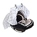 Super Sale!!! 100% Organic Cotton Baby Car Seat Canopy Cover/Stroller Covers Gift Set for Infant or Babies - 3 Adjustment Clips Included (Elephant)