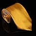 DAA3E01S Gold Solid Woven Microfiber Tie Italian Design Tie Factory For Presents By Dan Smith