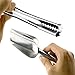 Xiboya textile Sweet Candy Buffet Ice Tongs & Scoops (Silver-6 set)