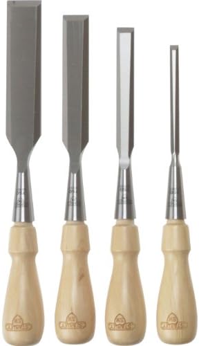 Precise Engineered Stanley Sweetheart Socket Chisel Set of 4 [Pack of 1] - w/3yr Rescu3® Warranty